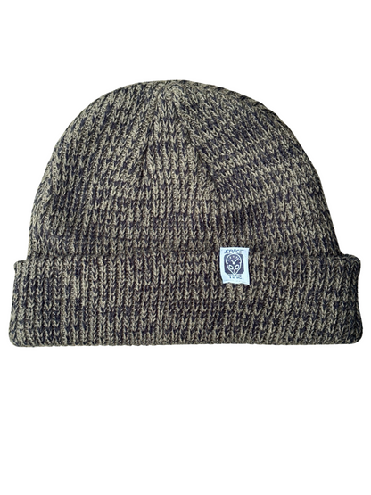 SPACETIME Ribbed Marled Beanie